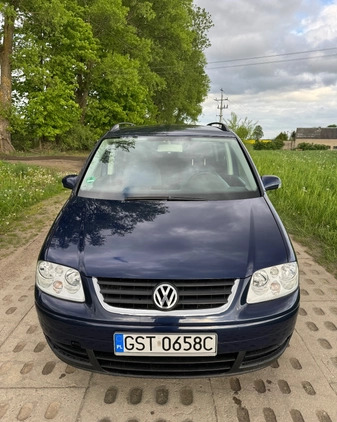 Volkswagen Touran cena 13900 przebieg: 248143, rok produkcji 2005 z Więcbork małe 79